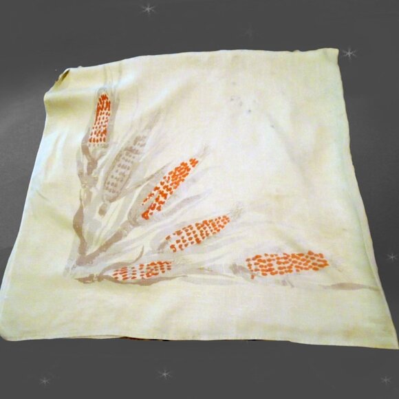 Fall Autumn Tablecloth is VINTAGE VERA (and not perfect) - Picture 4 of 10